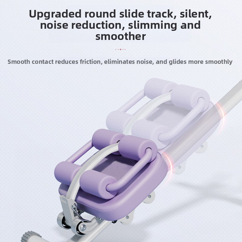 Foldable Abdominal Exercise Wheel for Home Fitness