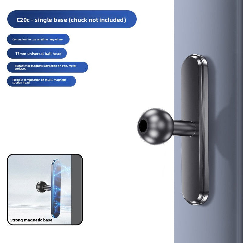 Universal Magnetic Phone Holder with Adjustable Clip