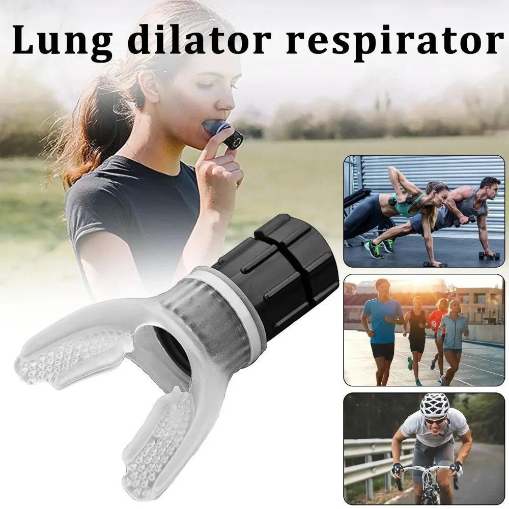 Portable breathing trainer