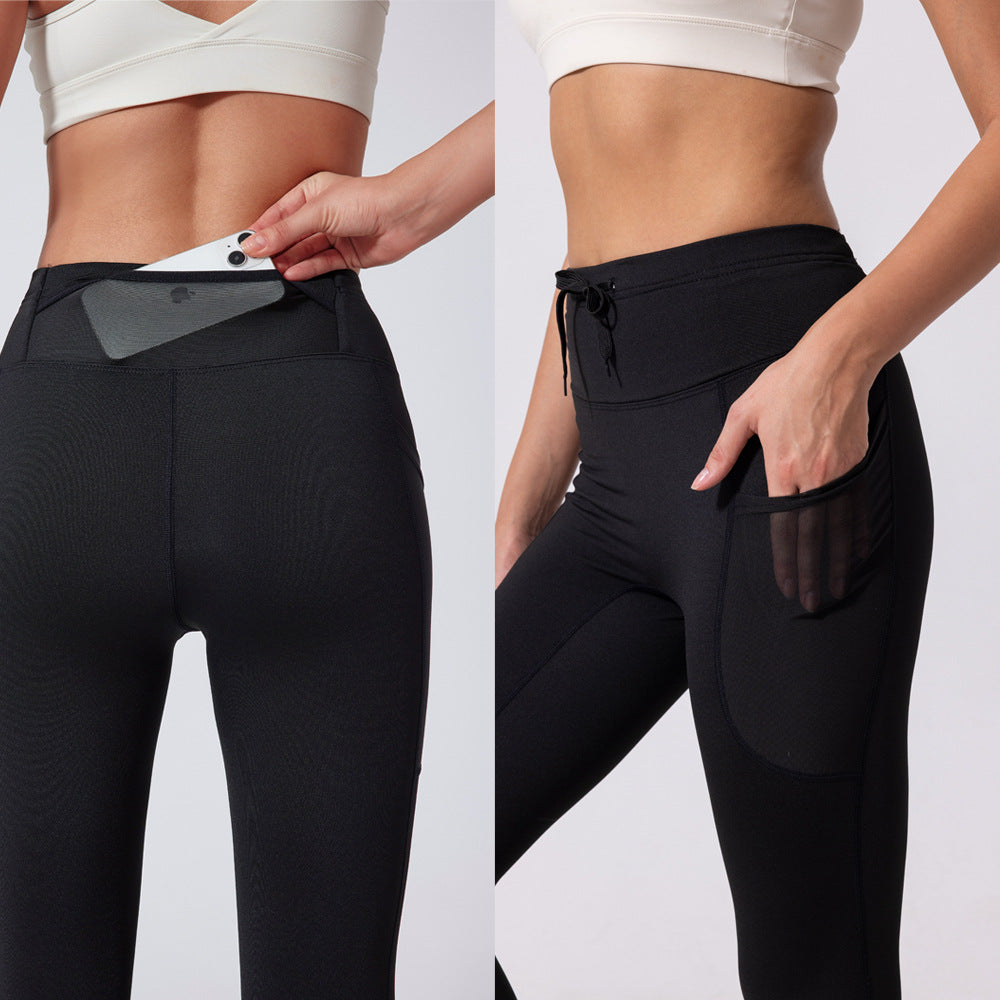 Womens Fleece Lined Compression Sport Pants