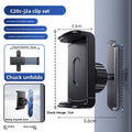 Universal Magnetic Phone Holder with Adjustable Clip