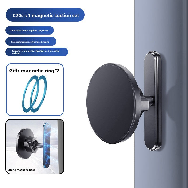 Universal Magnetic Phone Holder with Adjustable Clip