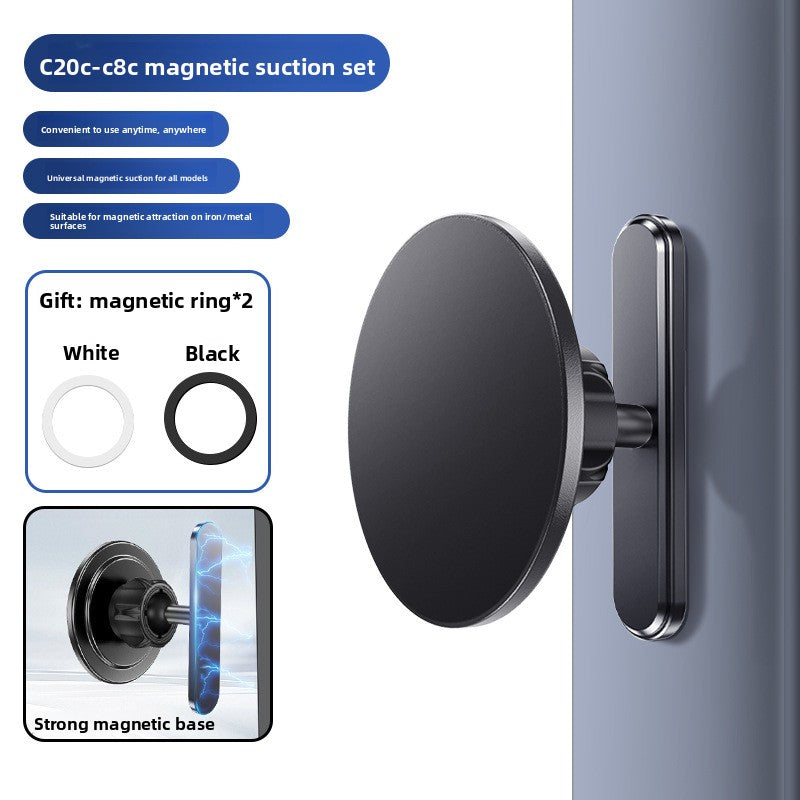 Universal Magnetic Phone Holder with Adjustable Clip