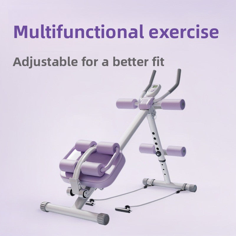 Foldable Abdominal Exercise Wheel for Home Fitness